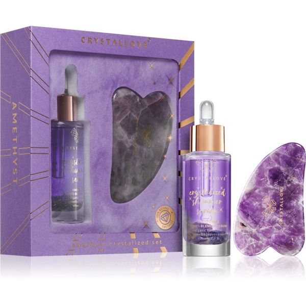 Crystallove Crystallove Crystalized Amethyst Set set za njegu lica