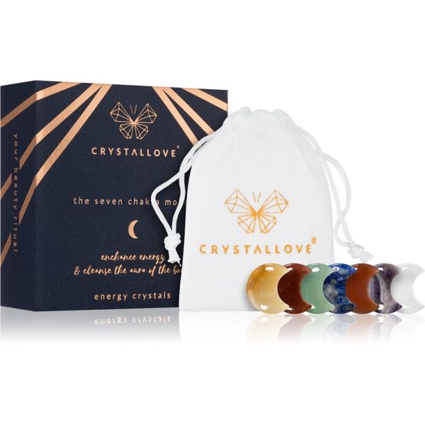 Crystallove Crystallove Energy Crystals The Seven Chakra Moons pomagalo za masažu 7 kom