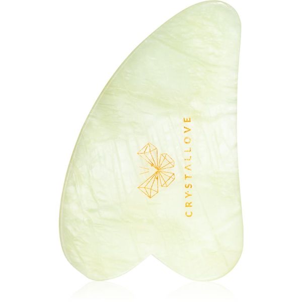 Crystallove Crystallove Jade Gua Sha pomagalo za masažu