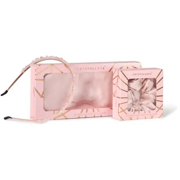 Crystallove Crystallove Rose Silk Set set za noć