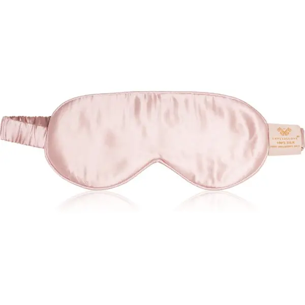 Crystallove Crystallove Silk Eye Mask Maska za spavanje Rose 1 kom