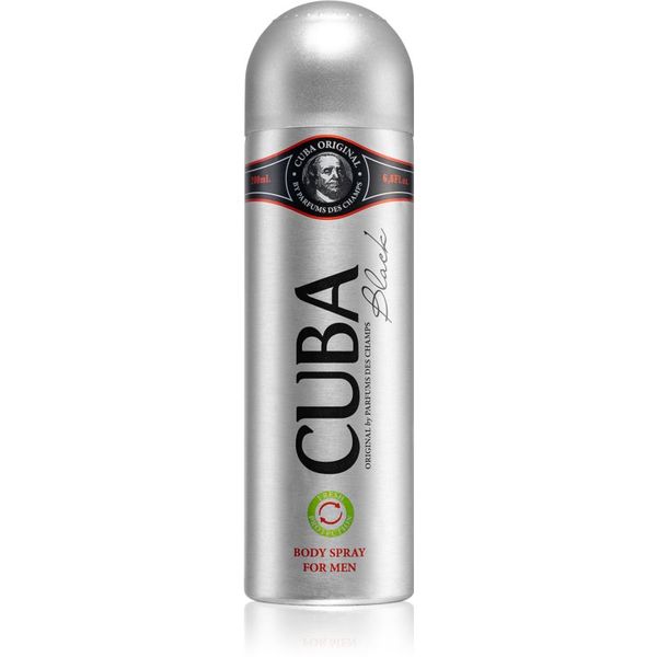 Cuba Cuba Black dezodorans u spreju za muškarce 200 ml