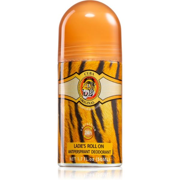 Cuba Cuba Jungle Tiger roll-on dezodorans antiperspirant za žene 50 ml