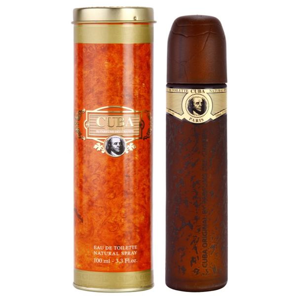 Cuba Cuba Original Gold toaletna voda za muškarce 100 ml
