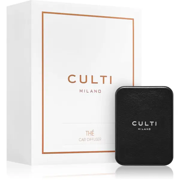 Culti Milano Culti Milano Car Diffuser Black Thé miris za auto + zamjensko punjenje 73x53 cm