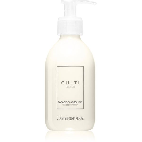 Culti Culti Tabacco Assoluto mlijeko za ruke i tijelo uniseks 250 ml