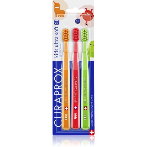 Curaprox Curaprox 5500 Kids Ultra Soft dječja četkica za zube 3 kom