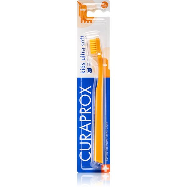 Curaprox Curaprox 5500 Kids Ultra Soft dječja četkica za zube ultra soft Orange 1 kom