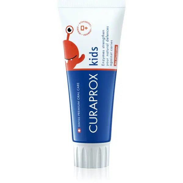 Curaprox Curaprox Kids zubna pasta za djecu bez fluorida Strawberry 60 ml