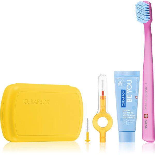 Curaprox Curaprox Travel Set putni kozmetički set (za zube, jezik i desni)