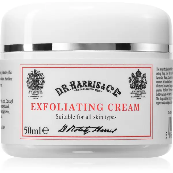 D.R. Harris D.R. Harris Exfoliating Cream piling za čišćenje za lice za muškarce 50 ml