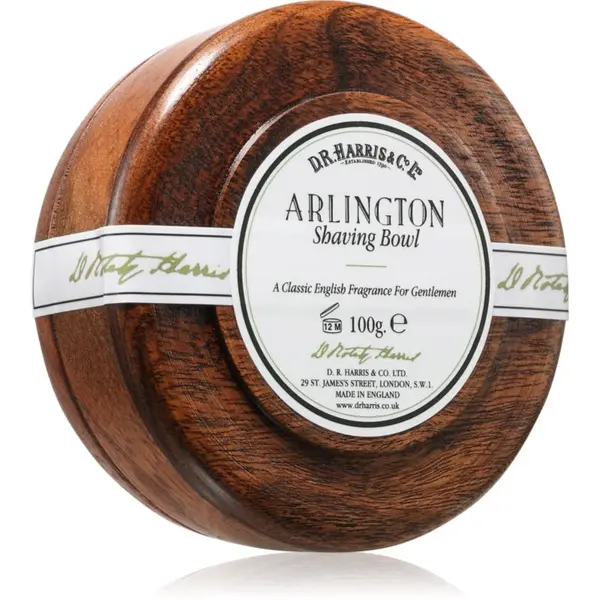 D.R. Harris D.R. Harris Shawing Bowl Mahogany wood sapun za brijanje Arlington 100 g