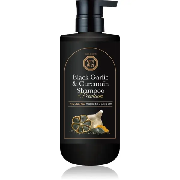 DAENG GI MEO RI DAENG GI MEO RI Black Garlic & Curcumin Shampoo šampon za dubinsku regeneraciju za rast kose i jačanje korijena 500 ml