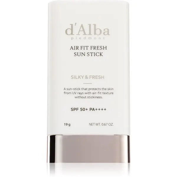 d'Alba d'Alba Air Fit Fresh Sun Stick krema za sunčanje i sticku s umirujućim djelovanjem SPF 50+ 19 g