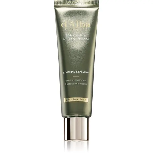 d'Alba d'Alba Mild Skin Balancing Vegan Cream hidratantna krema za lice s umirujućim djelovanjem 55 ml