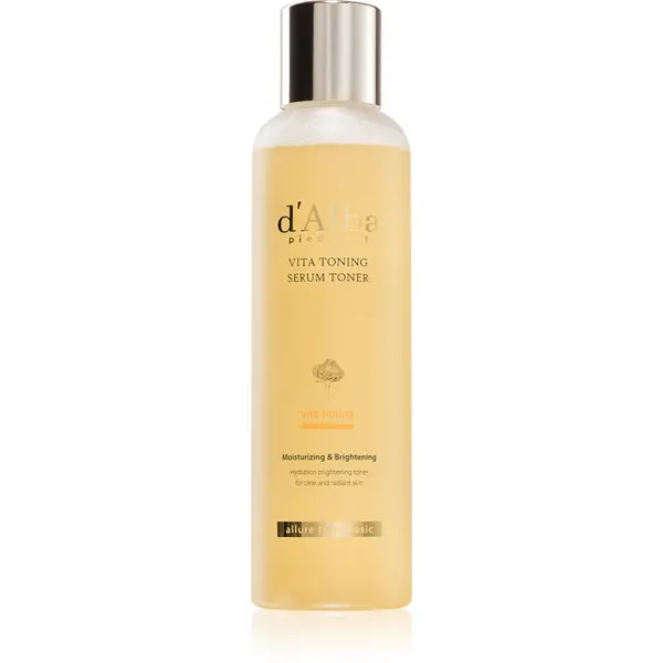 d'Alba d'Alba Vita Toning Serum Toner hidratantni toner za sjaj i zaglađivanje kože lica 180 ml