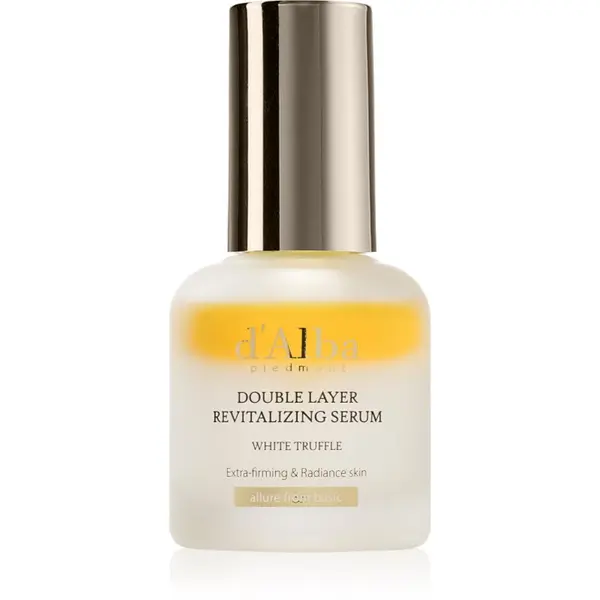 d'Alba d'Alba White Truffle Double Layer Revitalizing Serum revitalizirajući serum za lice za sjaj i hidrataciju 30 ml
