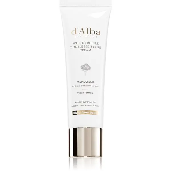 d'Alba d'Alba White Truffle Double Moisture Cream hranjiva i umirujuća krema za lice s hidratantnim učinkom 60 ml