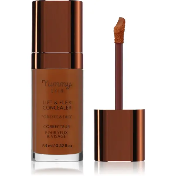 Danessa Myricks Beauty Danessa Myricks Beauty Yummy Skin Lift & Flex Concealer tekući korektor s mat efektom nijansa 15 - Dark With Warm Undertones 8.4 ml