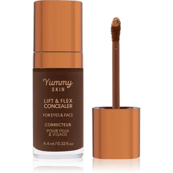 Danessa Myricks Beauty Danessa Myricks Beauty Yummy Skin Lift & Flex Concealer tekući korektor s mat efektom nijansa 20 - Deep with Neutral Undertones 8.4 ml