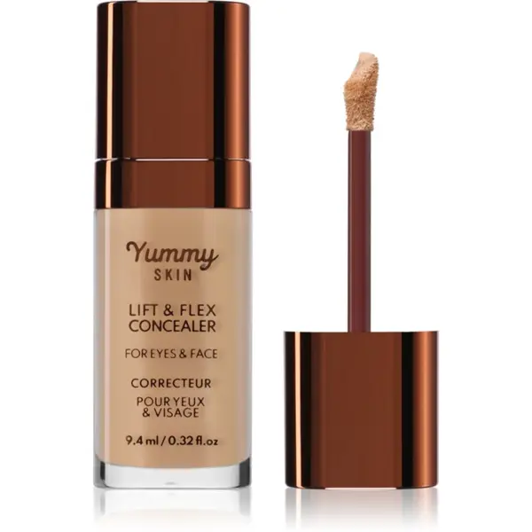 Danessa Myricks Beauty Danessa Myricks Beauty Yummy Skin Lift & Flex Concealer tekući korektor s mat efektom nijansa 8 - Medium With Golden Olive Undertones 8.4 ml