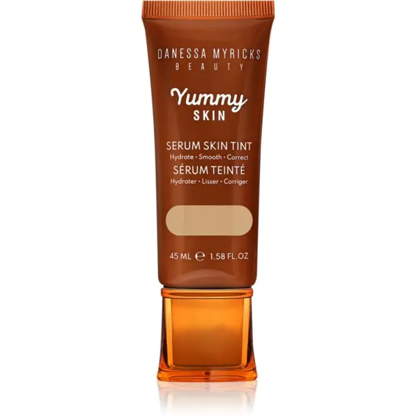Danessa Myricks Beauty Danessa Myricks Beauty Yummy Skin Serum Skin Tint hidratantni puder s učinkom zaglađivanja nijansa 4.5 - Light To Medium With Warm Undertones 45 ml