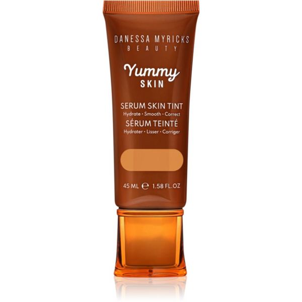 Danessa Myricks Beauty Danessa Myricks Beauty Yummy Skin Serum Skin Tint hidratantni puder s učinkom zaglađivanja nijansa 8 - Medium to Tan Skin with Golden Peach Undertones