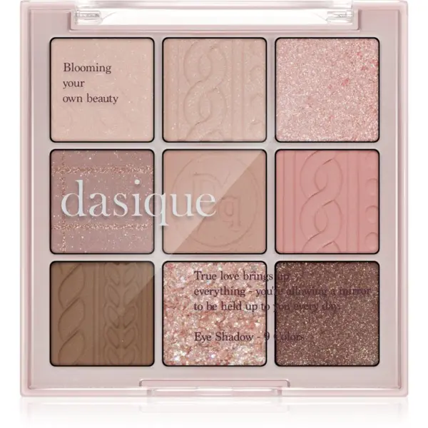 Dasique Dasique Eye Shadow Pallete paleta sjenila za oči nijansa 16 Violet Knit 7 g