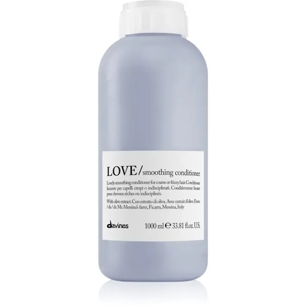 Davines Davines Essential Haircare LOVE Smoothing Conditioner regenerator za zaglađivanje za neposlušnu i anti-frizz kosu 1000 ml