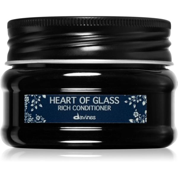 Davines Davines Heart of Glass Rich Conditioner regenerator za učvršćivanje za plavu kosu 90 ml