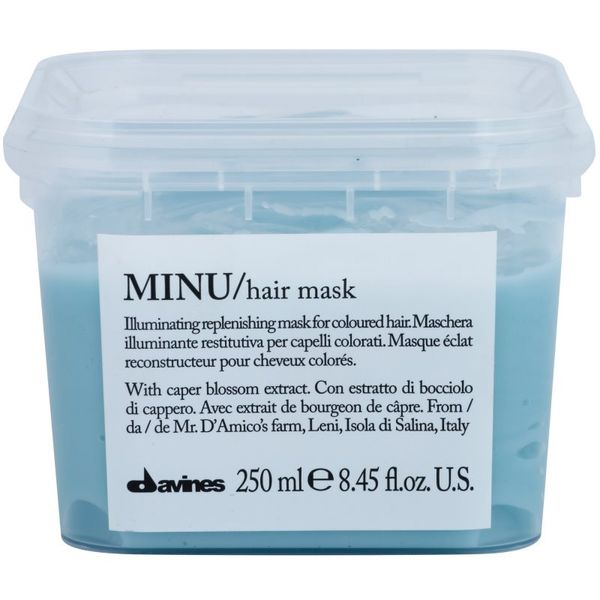Davines Davines Minu Caper Blossom obnavljajuća maska za obojenu kosu 250 ml