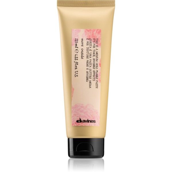Davines Davines More Inside Medium Hold Pliable Paste pasta za stiliziranje za prirodno učvršćivanje 125 ml