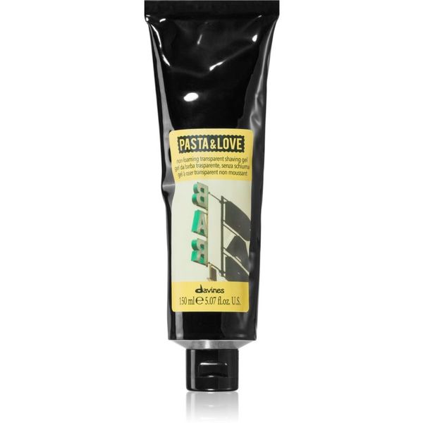 Davines Davines Pasta & Love Non-Foaming Ttransparent Shaving Gel gel za brijanje 150 ml