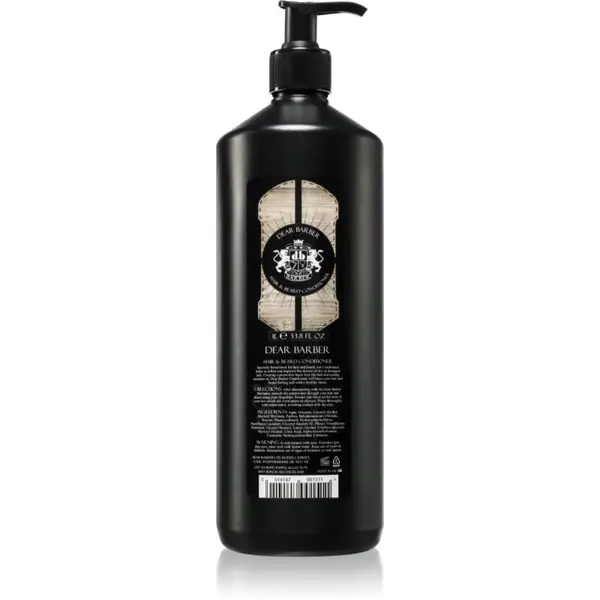 Dear Barber Dear Barber Conditioner regenerator za kosu i bradu 1000 ml