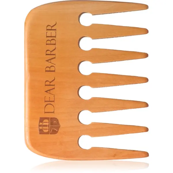 Dear Barber Dear Barber Texture češalj za kosu za bradu i brkove 1 kom