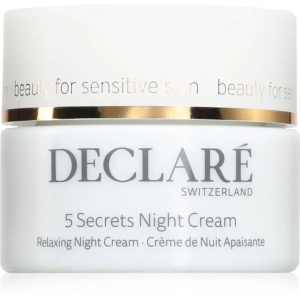 Declaré Declaré 5 Secrets umirujuća noćna krema 50 ml
