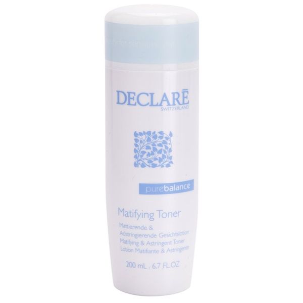 Declaré Declaré Pure Balance adstrigentni tonik za čišćenje za sužavanje pora i mat izgled lica 200 ml