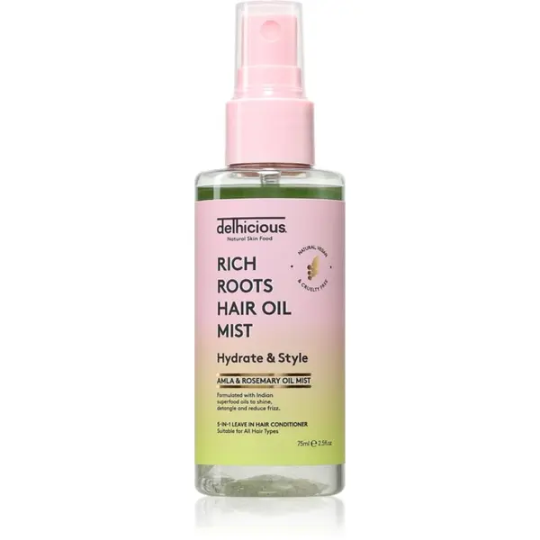 delhicious delhicious RICH ROOTS 5-in-1 Hair Oil Mist regenerator u spreju bez ispiranja 75 ml