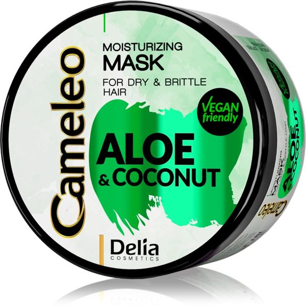 Delia Cosmetics Delia Cosmetics Cameleo Aloe & Coconut hidratantna maska za suhu i lomljivu kosu 200 ml
