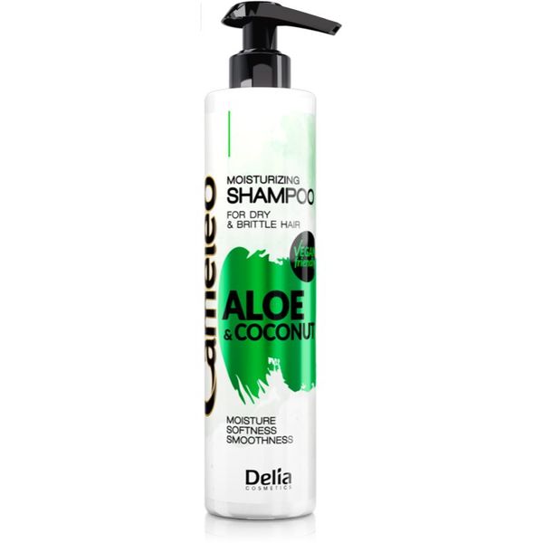 Delia Cosmetics Delia Cosmetics Cameleo Aloe & Coconut hidratantni šampon za suhu i lomljivu kosu 250 ml