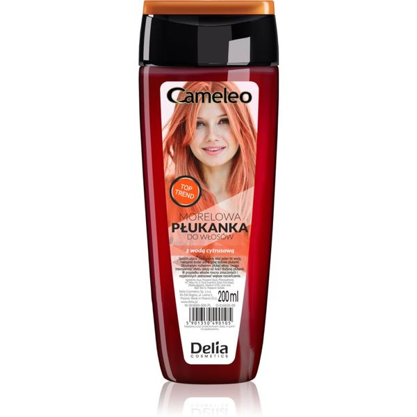 Delia Cosmetics Delia Cosmetics Cameleo Flower Water boja za toniranje kose nijansa Peach 200 ml