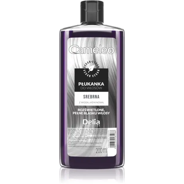 Delia Cosmetics Delia Cosmetics Cameleo Flower Water boja za toniranje kose nijansa Silver 200 ml