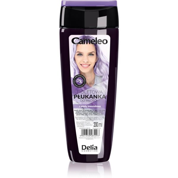 Delia Cosmetics Delia Cosmetics Cameleo Flower Water boja za toniranje kose nijansa Violet 200 ml