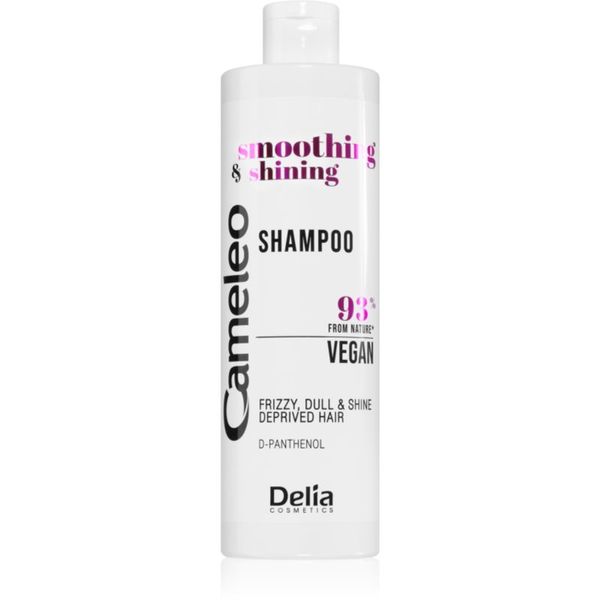 Delia Cosmetics Delia Cosmetics Cameleo Smoothing & Shining šampon za zaglađivanje za neposlušnu i anti-frizz kosu 400 ml