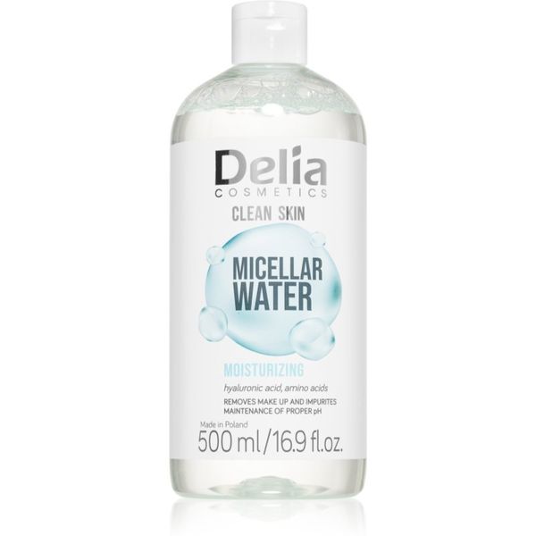 Delia Cosmetics Delia Cosmetics Clean Skin micelarna voda s hidratantnim učinkom 500 ml
