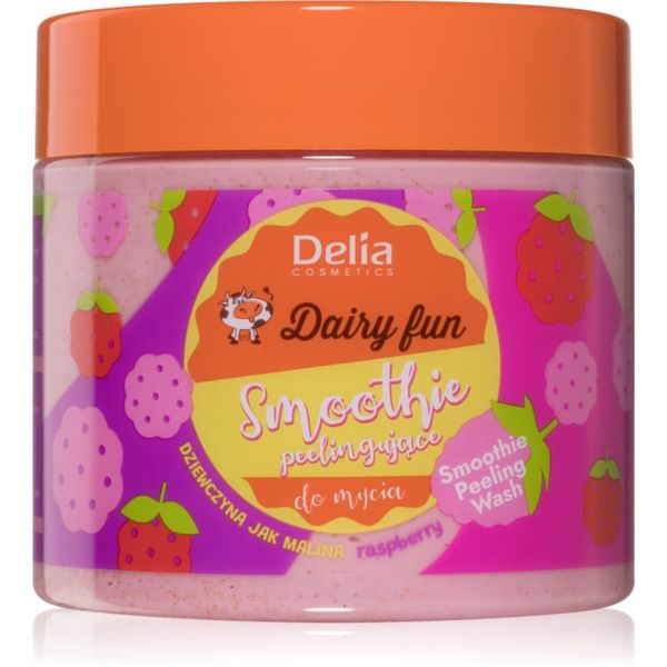 Delia Cosmetics Delia Cosmetics Dairy Fun piling za tijelo Raspberry 350 g