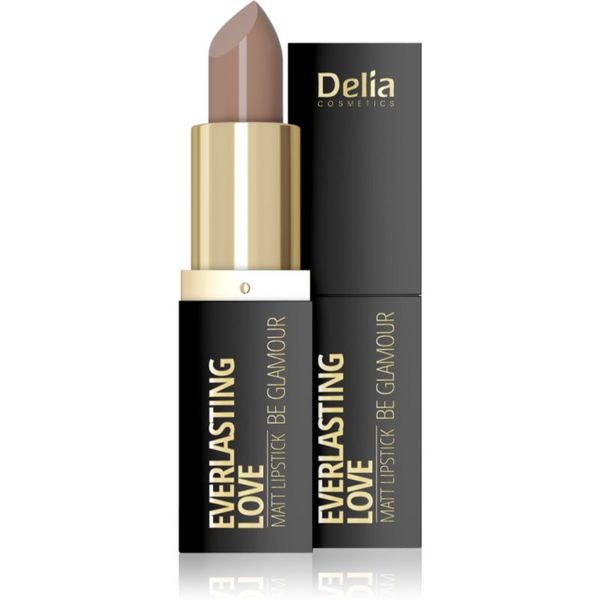 Delia Cosmetics Delia Cosmetics Everlasting Love Be Glamour matirajući ruž za usne nijansa 301 happy 4 g