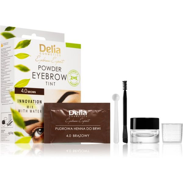 Delia Cosmetics Delia Cosmetics Eyebrow Expert boja za toniranje obrva nijansa 4.0 Brown 4 g