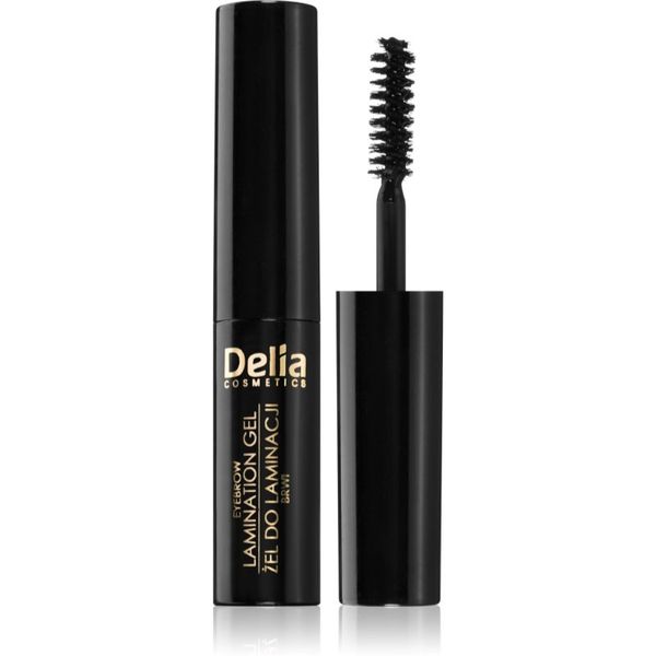Delia Cosmetics Delia Cosmetics Eyebrow Expert gel za obrve nijansa 1.0 Black 4 ml