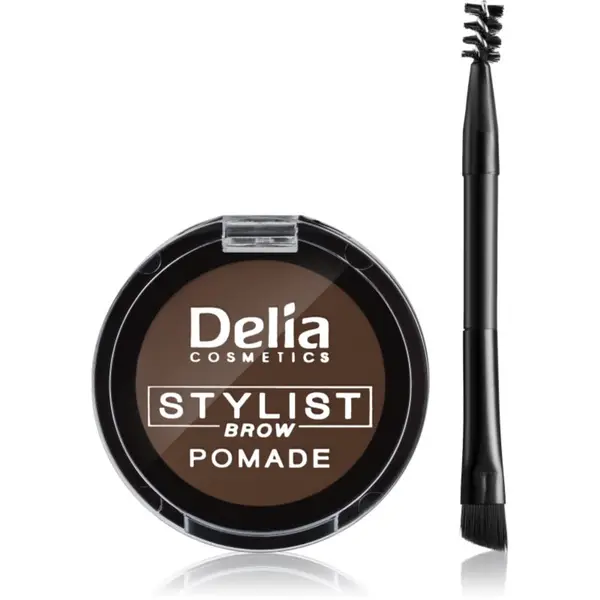 Delia Cosmetics Delia Cosmetics Eyebrow Expert pomada za obrve nijansa Dark Brown 4 g